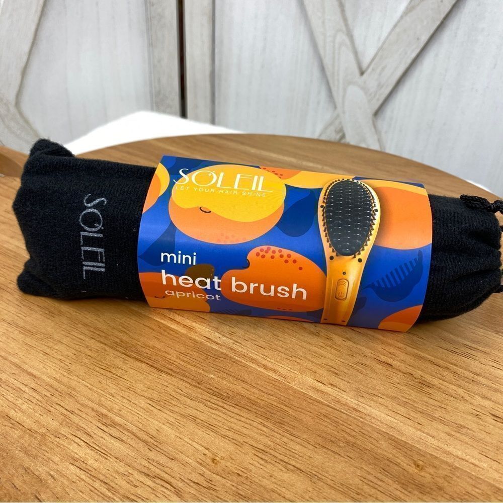 ‎Soliel Mini Heat Brush Apricot Orange